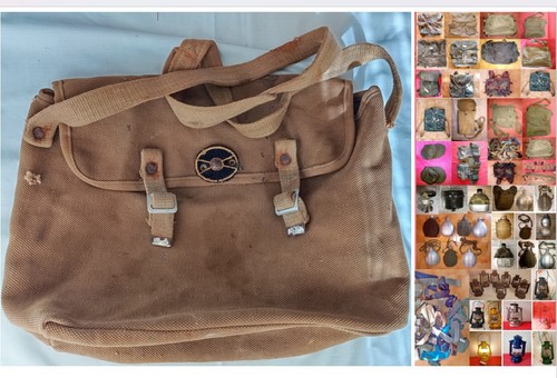 Tascapane militare vintage - tascapane, vintage,