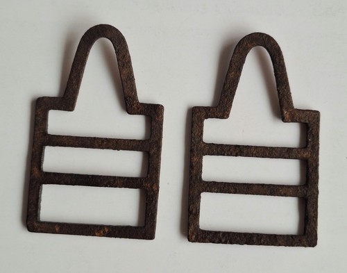 Militaria ww1 coppia ganci - militaria, di